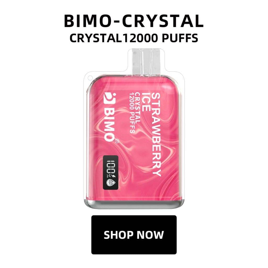 BIMO Crystal 12k Puffs Transparent Vape