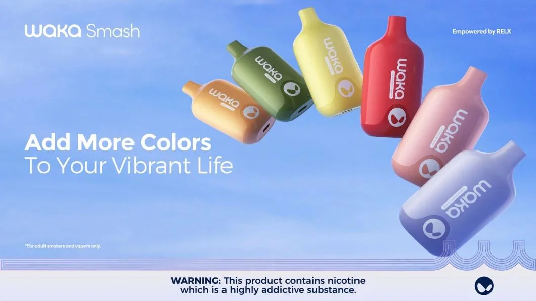 Waka 6000 Puffs Device in Hand