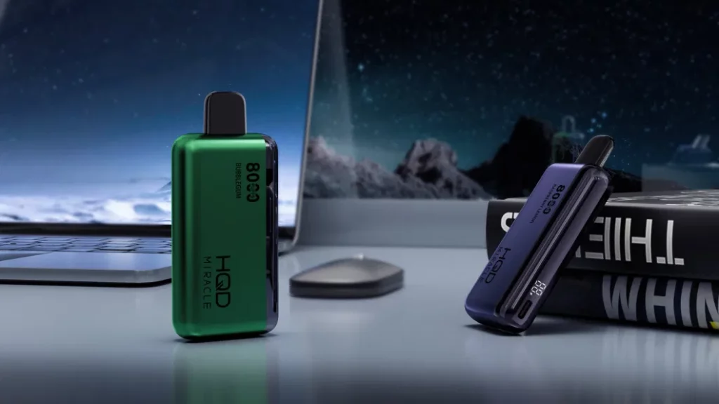 Internal battery and coil structure of HQD Miracle